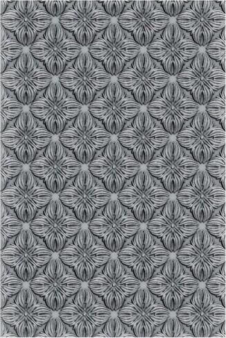 3-D Textured Impressions Embossing Folder Geometric Flowers in Saudi Arabia