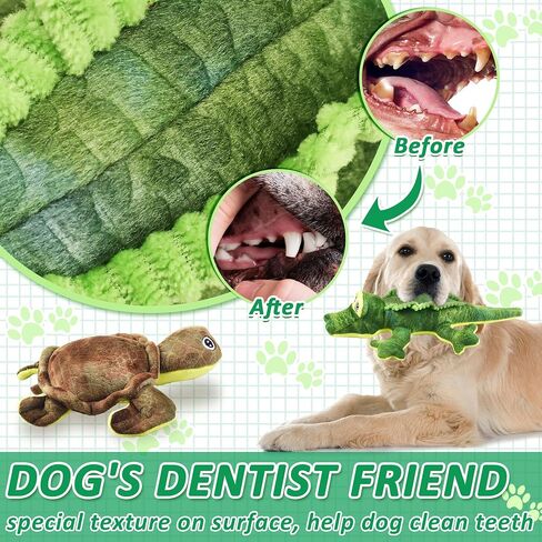 Stuffed Animal Dog Toys, 5 Pack Tough Squeaky Dog Toys, Plush Toys Assortment, Great Value Dog Toys Bundle, Woodland Series Dog Chew Toys for Large Medium and Small Dogs Puppy Pet Toys in Saudi Arabia