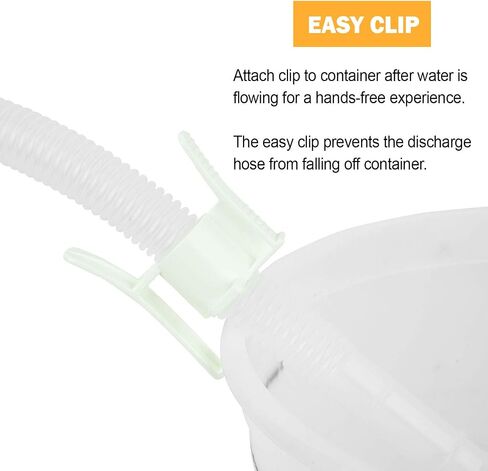Tera Pump 2 Pack Extra Long 10 Ft Fish Clave Cleaner Siphon - مضخة مياه يدوية لأحواض السمك 10 جالون - تخطي الماء الخالي من BPA. in Kuwait