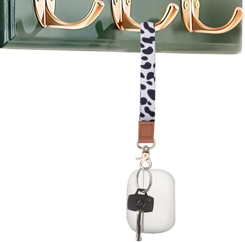 Flower Key Lanyard for Women Girls Keychain Wristlet for Car Key Chain Wristlet Bracelet for Female Girl Key Fob Wrist Strap for ID Badge Long Distance Gift for Wife Girlfriend in Kuwait