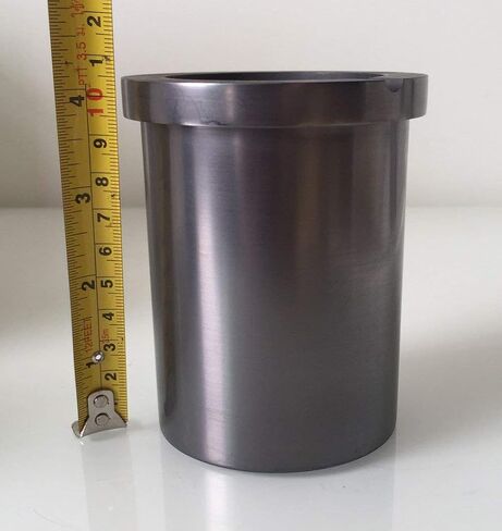 OTOOLWORLD 99.9% Pure Graphite Crucible Metal Melting Gold Silver Scrap Casting Ingot Mould (5kg Graphite Crucible) in Kuwait