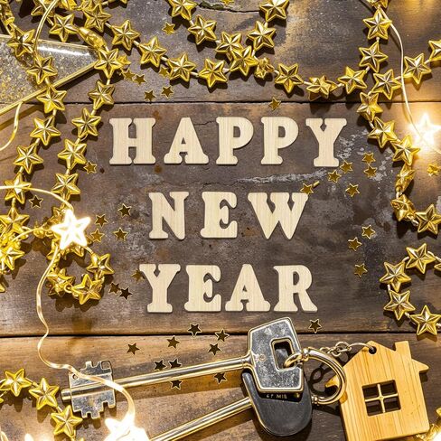 200pcs 0.6 "رسائل خشبية صغيرة وأرقام خشبية حروف فارغة أرقام ساعة خشبية فارغة لفنون الرسم DIY الإملاء الإملائي in Kuwait