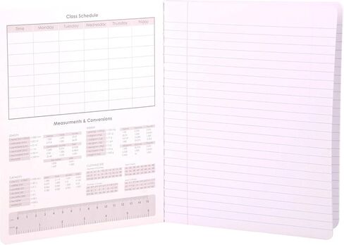 Mintra Office Composition Books (Assorted Marble Comp - Wide Ruled, 24 Units (6-4pks)) in Saudi Arabia