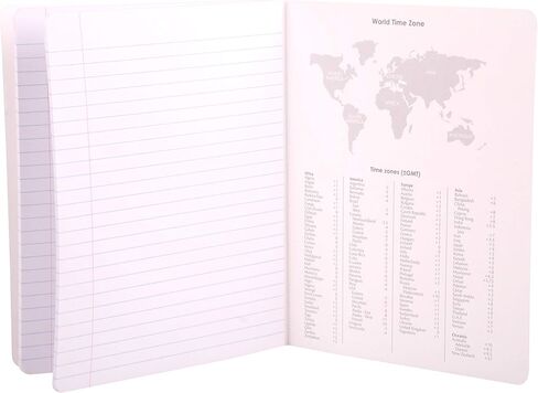 Mintra Office Composition Books (Assorted Marble Comp - Wide Ruled, 24 Units (6-4pks)) in Saudi Arabia