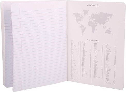 Mintra Office Composition Books (Assorted Marble Comp - Wide Ruled, 24 Units (6-4pks)) in Saudi Arabia