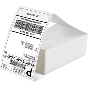 44-UP FBA Labels FNSKU Label Barcode Label,48.5 x 25.4 mm on A4 (100 Sheets,4400 Labels) White Self Adhesive Shipping Mailing Stickers for Laser and Inkjet Printer