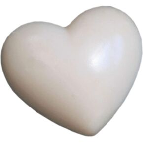 Grainrain Silicon Soap Mold Handcraft DIY 3D Candle Resin Mould for Handmade Soap Heart (15048-Big)