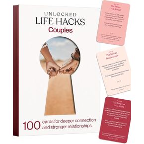 New Mom Gifts for Women - 100 Hack Cards for New Parents with Pro-Hacks to Make Parenting Easier - Thoughtful Postpartum Self Care Gift for First Time Moms, Dad, Baby Shower, 1st Mothers Day