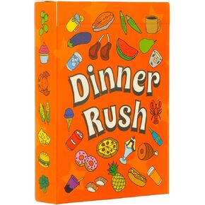 Dinner Rush - Dining Out with The Kids? Turn Wait Time Into Play Time! - Addictive Fast-Paced Visual Card Game for Kids 5+ and Adults - Travel Friendly