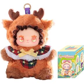 Calembou Plush Doll Blind Box Torms ، 6.7 '' 'Plush Plush Plush Plush ، Kawaii 1 من 6 صناديق الغموض المحتملة ألعابًا قابلة للتحصيل لطيف هدايا أعياد الميلاد الناعمة (سلسلة حديقة حيوان إيما الجميلة)