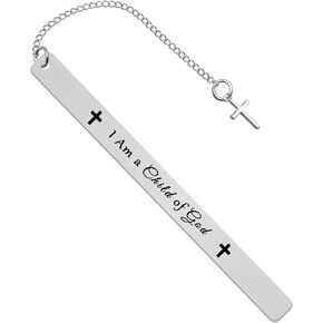 Baptism Gifts for Girls Boys for I am a Child of God Bookmark First Communion Gifts for Goddaughter Godson Religious Gift Christmas Birthday Gift Christian Gifts for Women Men