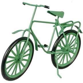 Dolls House Green Adult Bicycle Bike Miniature 1:12 Scale Garden Accessory