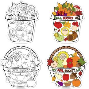 My Summer Bucket List Activity Poster for Kids -36Pcs Bulk Color Your Own Summer Bucket List Personalized Summer Break Ideas Checklist Coloring Poster for Students End of School Year Gift Camp Supplies