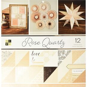 American Crafts PS-005-00592 Card Stock 12"X12" Preserved Paper Premium Printed Cardstock Stack