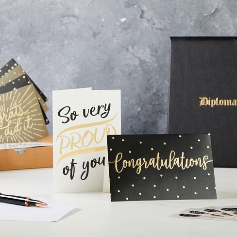 Paper Junkie 24 CAPT BANK CHARTARATIONS CARCENT و ENVERTS مع أختام الملصقات ، 6 تصميمات (4x6 بوصة) in Kuwait