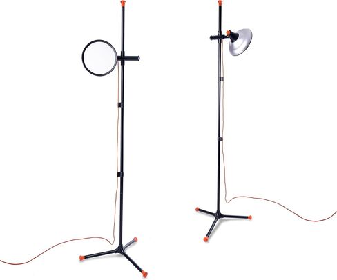 daylight Company Easel Lamp Go™ Premium 95+ CRI LED Art Lamp with 3-Step Dimmer, USB-C Cable, and Built-in Battery for Superb Color Reproduction and Uninterrupted Illumination in Saudi Arabia