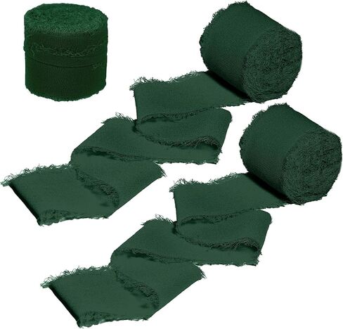 شريط الشيفون 1 1/2 بوصة × 21 ياردة ملونة مختلطة شرائط حريرية شيفون مجموعة 9 لفائف الهامش الشيفون شريط الشريط الشريط الشريط الشريط للهدية دعوات الزفاف in Kuwait