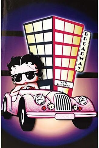Betty Boop Blank"3-D" Greetings Card Selection with Envelope (Stepping Out) in Saudi Arabia