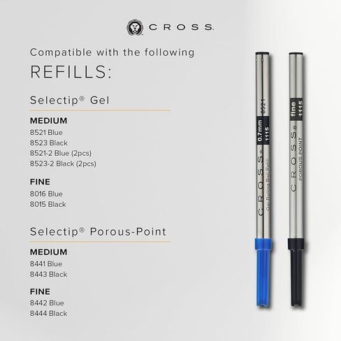 Cross Townsend Medalible Pen Rollerball Pen ، 23 قيراط مطلي بالذهب ، يشمل صندوق هدايا فاخرة in Kuwait