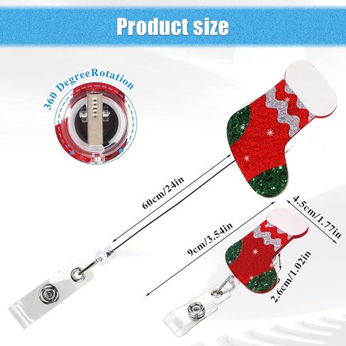 Nurse Badge Reel Retractable Bling Acrylic Nursing ID Card Alligator Clip Cute Glitter Rotatable Name Tag Holder for RN Obstetrics Dentistry Pediatrics Docter Students Teachers(Tooth) in Kuwait