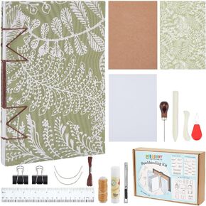 Webeedy DIY Coptic Bookbinding Kit Books Handmade للمبتدئين DIY مجلة Janpannese على الطراز المبتدئين لمستلزمات المذكرات المجلات المجردة المجلات الرسم للمجلة للنساء والرجال ، 8x6/15x21cm (A5)