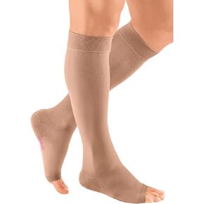 mediven Plus for Men & Women, 3040 mmHg, Calf High Compression Stocking, Open Toe