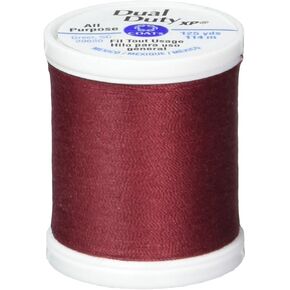 Coats Thread & Zippers Dual Duty XP General Purpose Thread, 125-Yard, Barberry Red
