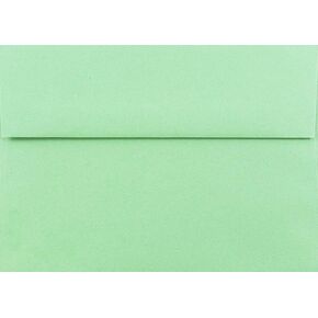 Green Pastel 100 Boxed A2 (4-3/8 x 5-3/4) Envelopes for 4-1/8 X 5-1/2 Response Enclosure Invitation Announcement Wedding Shower Communion Christening Cards from The Envelope Gallery