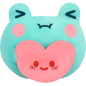 مجموعة كبيرة من الضفدع الفخم لعبة حيوانية محشوة ، ألعاب كبيرة ذات حجم ناعم 13 "سمين kawaii المعانقة الوسائد احتضان أفلام قابلة