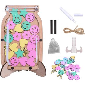 GdosRuth Classroom Reward Jar Magnetic Reward Jars for Kids Behavior Reward Chart for Kids Positive Behavior Jar Potty Training