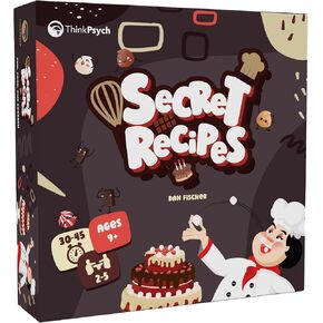 Secret Recipes - The Sneaky Baking Game for The Whole Family - 2-5 Players - Family Board Games for Kids and Adults - Ages 9+