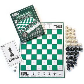 Bobby Fischer® Learn to Play Chess Set Board Game