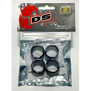 MI-LF3 4-Piece Drift Tires Set for Kyosho Mini-Z AWD MA020 RC 1/24 1/28 Mini-Q DRZ GLD (20mm Diameter) (2X Narrow + 2X Wide Tires)