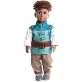 Little Adventures Tower Prince Doll Clothes (Doll Not Included) - Machine Washable Child Pretend Play and Party Doll Clothes