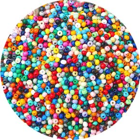 10000pcs Glass Seed Beads Bulk,2mm 12/0 Craft Seed Beads Small Pony Beads for DIY Craft Projects Bracelets Necklace Jewelry Making - Multicolored Waist Beads Spacer Beads with Tweezers