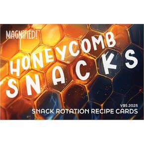 Lifeway Kids VBS 2025 Magnified! Snack Rotation Recipe Cards