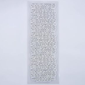 Words Text Background Clear Stamps for Card Making Decoration and DIY Scrapbooking 3052357