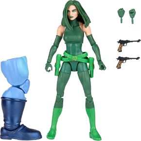 Marvel Legends Series Madame Hydra Comics Action Figure 6-Inch Collectible Toy, 4 Accessories, 1 Build-A-Figure Part.
