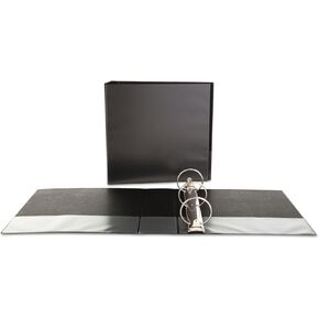 Universal UNV20992 3 in. Capacity 11 in. x 8-1/2 in. Round 3 Ring Economy View Binder - White