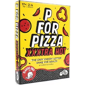 البطاطا الكبيرة P للبيتزا | لعبة السفر رائعة للبالغين والأطفال | مثالي لقضاء العطلات والتخييم | لعبة البطاقات الصديقة المدمجة والسفر in Kuwait