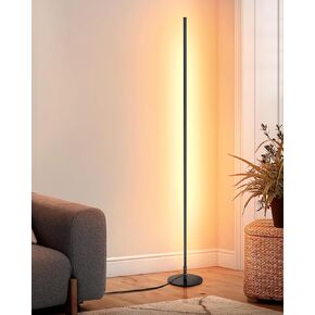 Corner Floor Lamp, 2 Pack Modern Floor Lamp with Remote and Stepless Dimmable Colors Temperature & Brightness, Standing Lamps for Living Room Bedroom Office