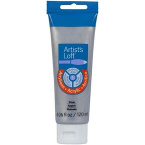 Artist's Loft Metallic Acrylic Paint, 4 oz. (Silver)