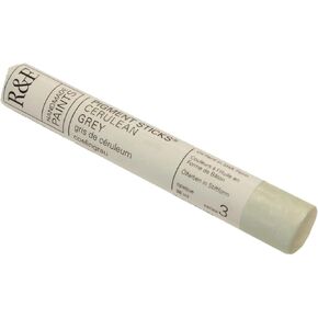 R&F Handmade Paints - Professional Oil Pigment Stick, Cerulean Grey, 38 ml
