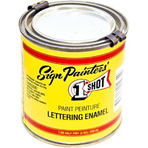 One Shot Metallic Silver Quarter Pint