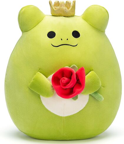 مجموعة كبيرة من الضفدع الفخم لعبة حيوانية محشوة ، ألعاب كبيرة ذات حجم ناعم 13 "سمين kawaii المعانقة الوسائد احتضان أفلام قابلة in Kuwait