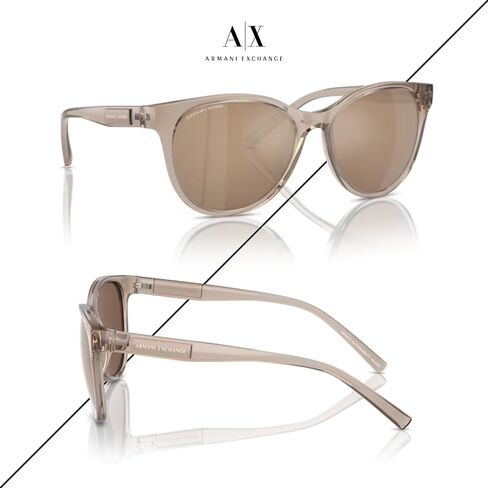 Armani Exchange AX4144SU 54MM Cat Eye Sunglasses For Women + BUNDLE WIth Designer iWear Complimentary Eyewear Kit in Saudi Arabia