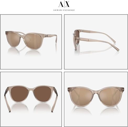 Armani Exchange AX4144SU 54MM Cat Eye Sunglasses For Women + BUNDLE WIth Designer iWear Complimentary Eyewear Kit in Saudi Arabia