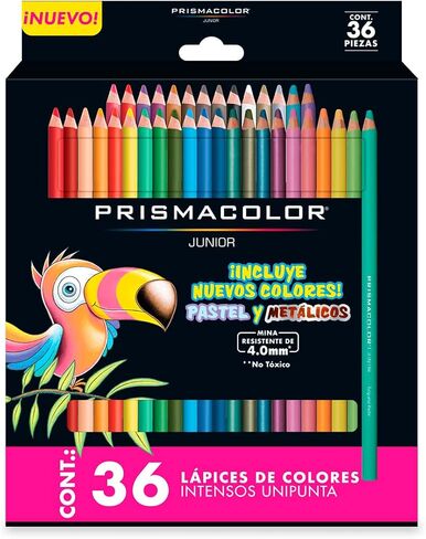 Prismacolor Metallic Colored Pencils Set, Pack of 12 count Metallic Colors, Junior 4.0mm… in Kuwait