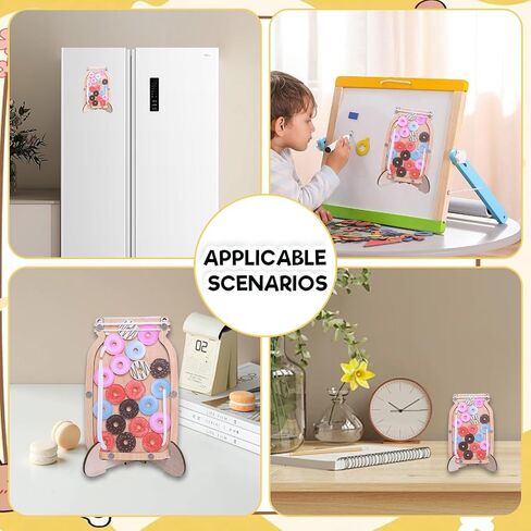 GdosRuth Classroom Reward Jar Magnetic Reward Jars for Kids Behavior Reward Chart for Kids Positive Behavior Jar Potty Training in Saudi Arabia