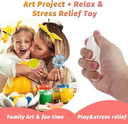 LovesTown squishies Painting Kit, 6 PCS DIY Animal Squishies Making Squishies Kit Paint Your Own Squishies for Birthday Gifts in Saudi Arabia